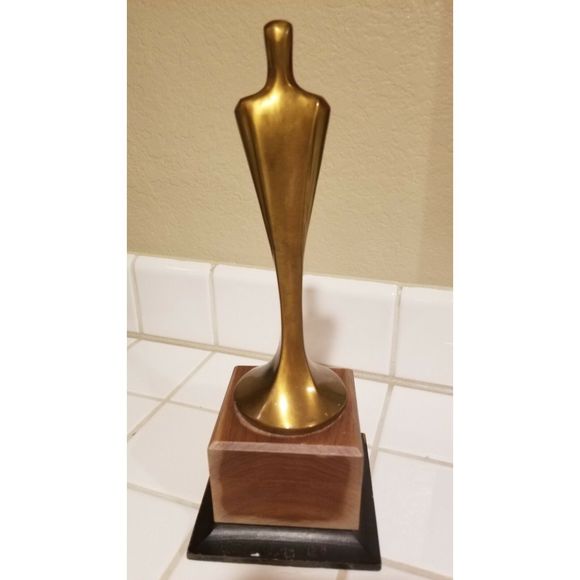 Art deco bronze Oscar Academy award movie mcm - Picture 3 of 6